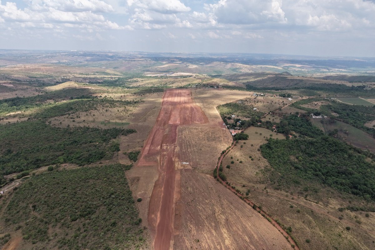 Área de Águas Lindas de Goiás no Entorno do DF