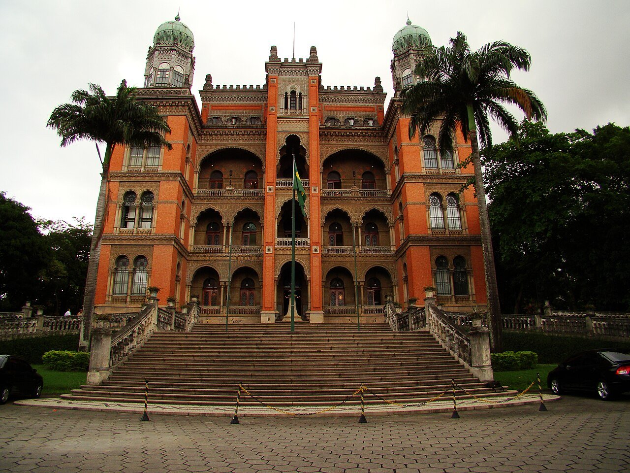 Fachada do Castelo Mourisco, sede da Fiocruz, no Rio de Janeiro