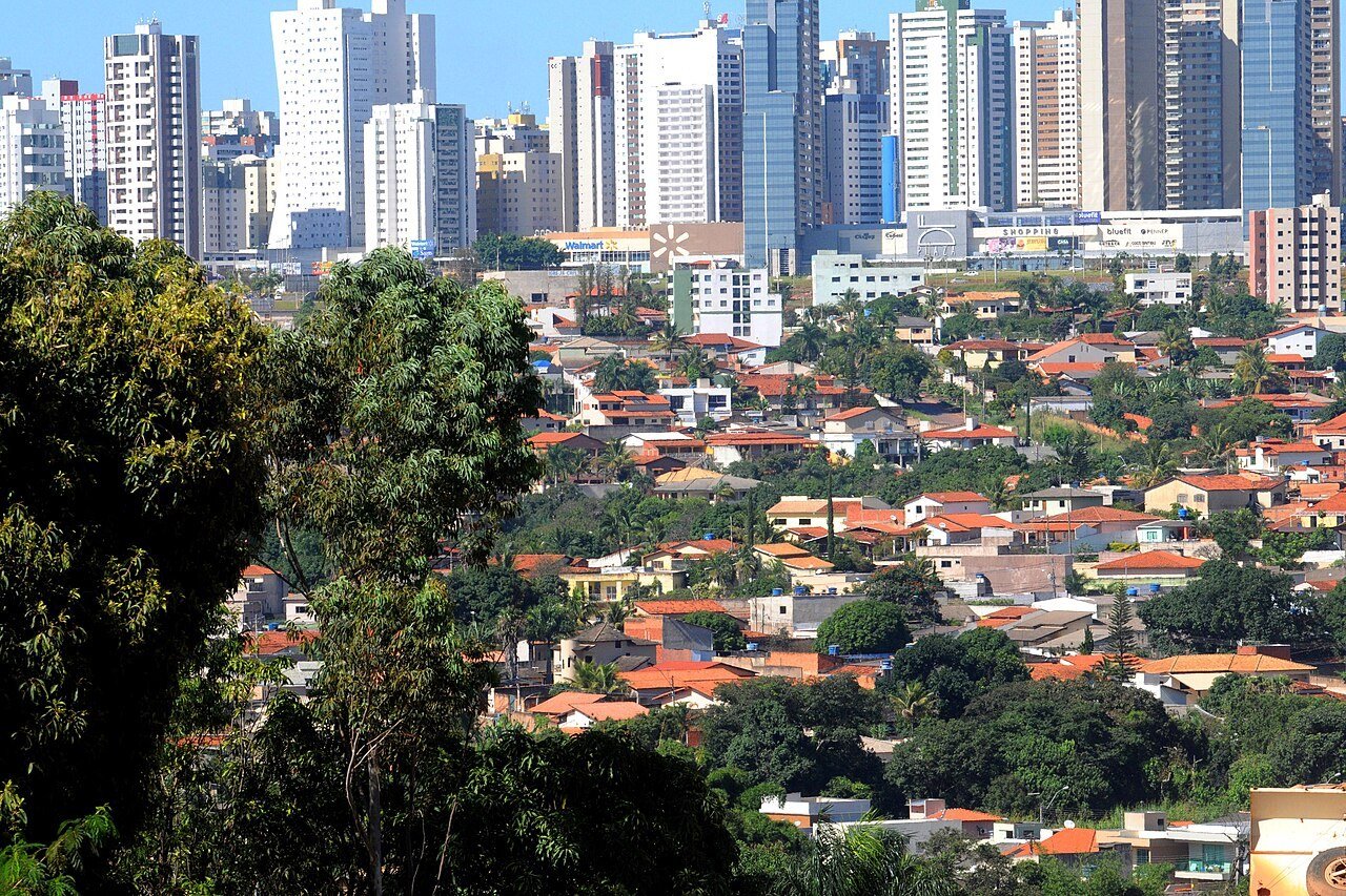 Casas e prédios na região de Vicente Pires, no Distrito Federal, em foto de arquivo