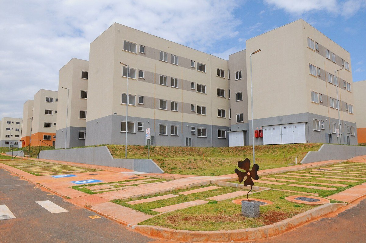 Blocos residenciais do Paranoá Parque, conjunto habitacional no Distrito Federal