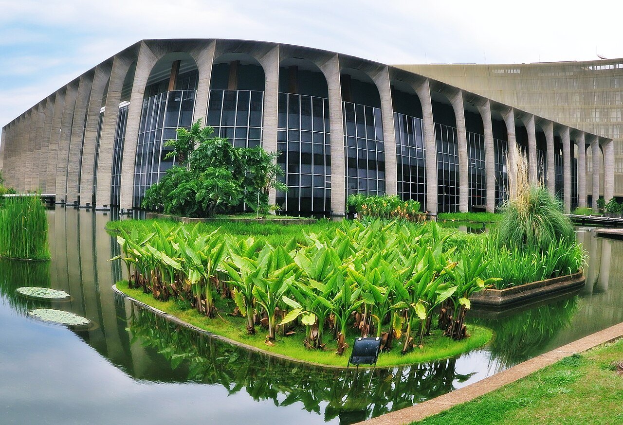 Palácio do Itamaraty, sede do Ministério das Relações Exteriores, em Brasília