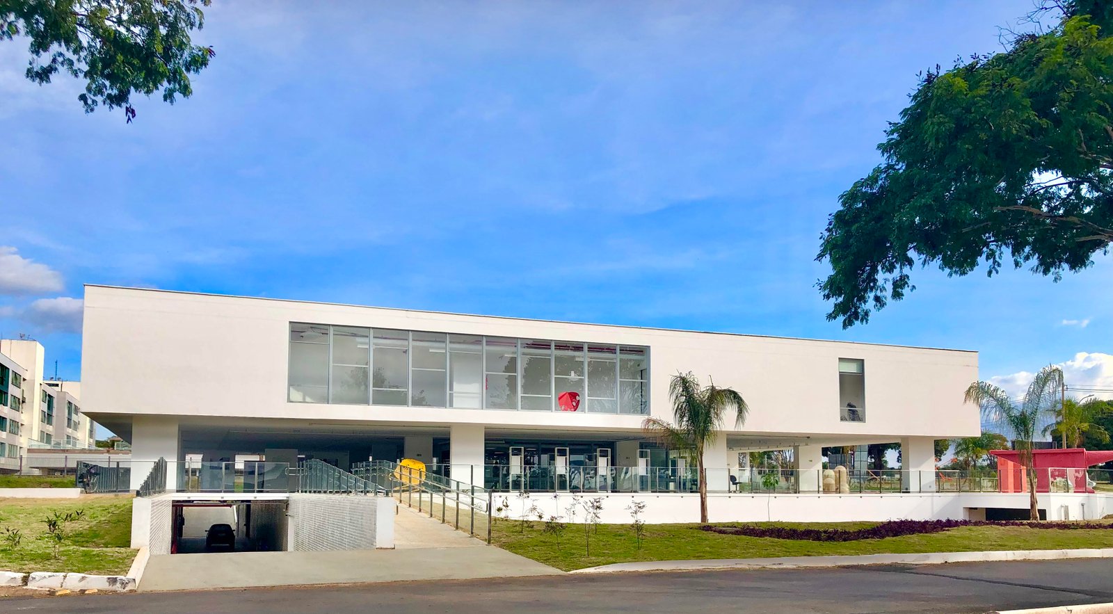 Fachada Norte do Museu de Arte de Brasília