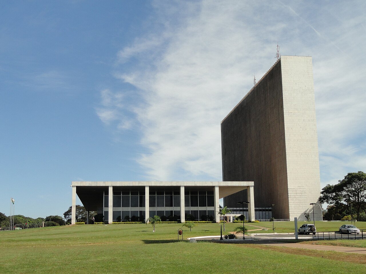 Palácio do Buriti, sede do Governo do Distrito Federal, em Brasília