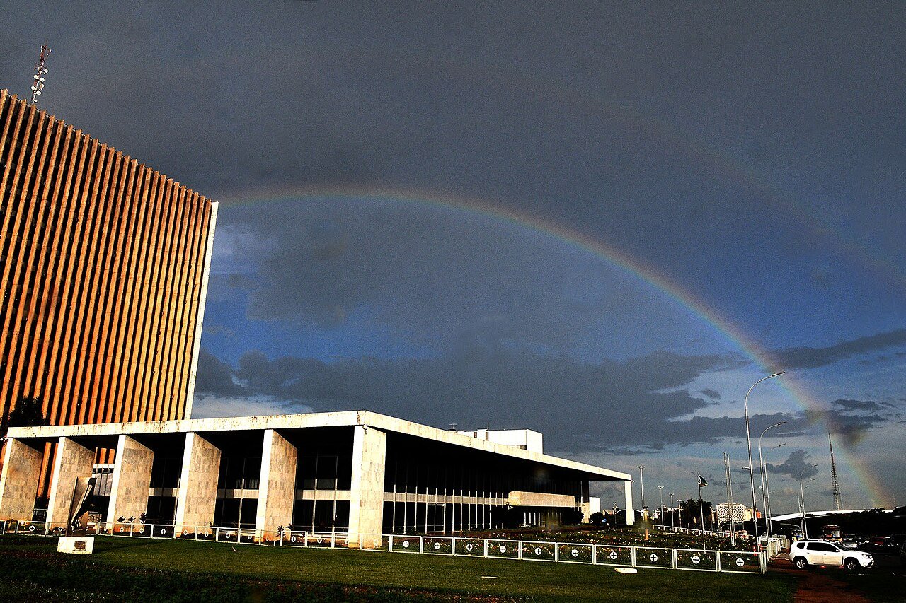Fachada do Palácio do Buriti, sede do Governo do Distrito Federal, em Brasília