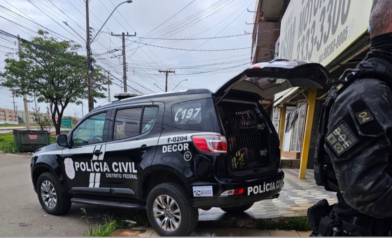 PCDF megaoperação contra PCC no Distrito Federal