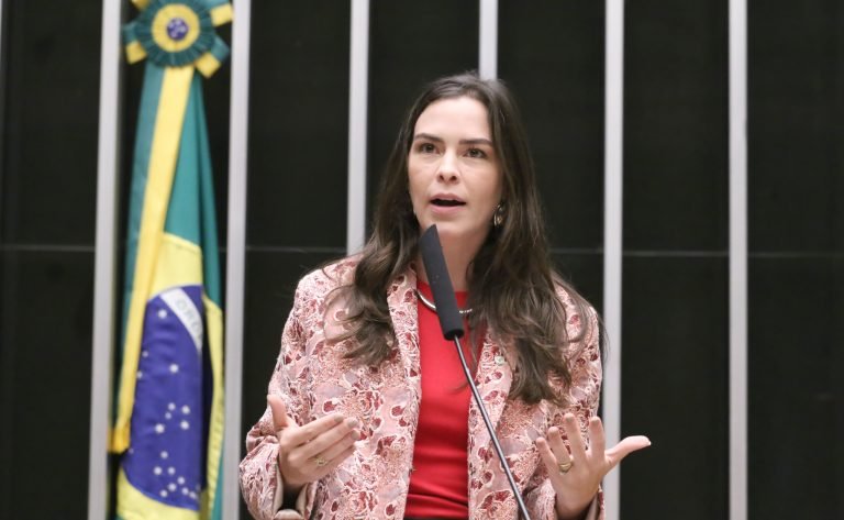 Deputada Maria Arraes discursa na tribuna do plenário da Câmara dos Deputados