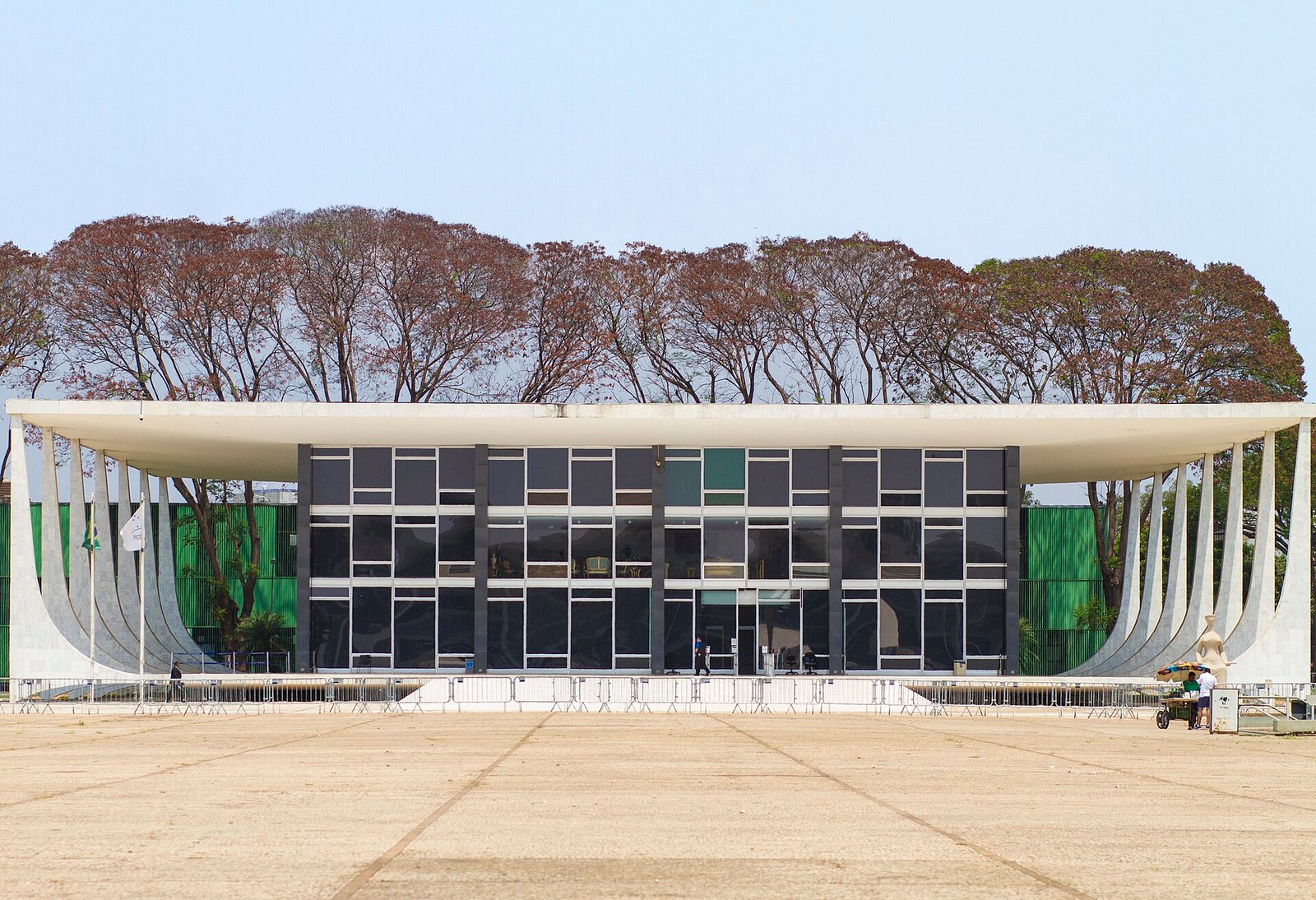 Fachada do edifício-sede do Supremo Tribunal Federal, em Brasília