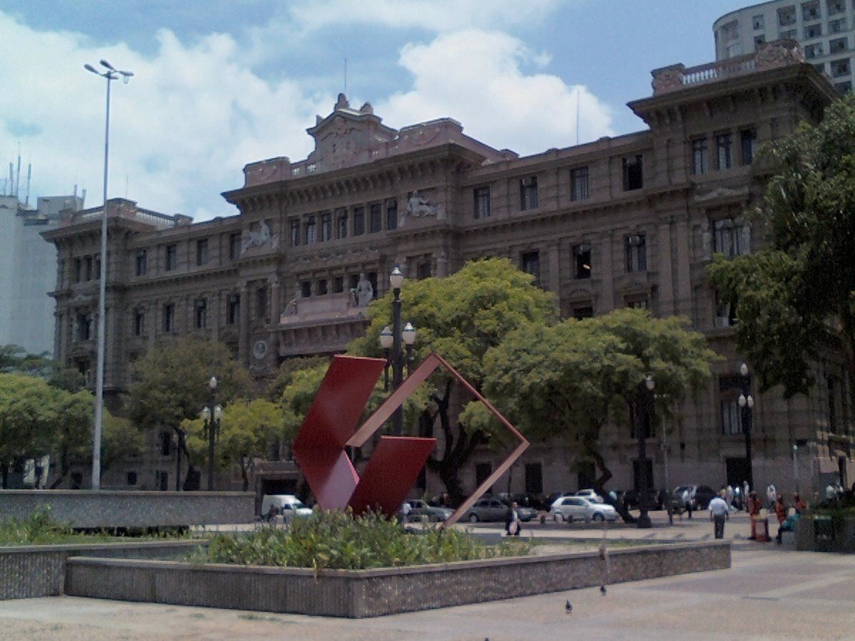 Fachada do Palácio da Justiça, sede do Tribunal de Justiça de São Paulo